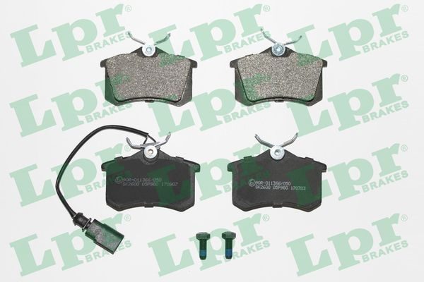 Гальмівні колодки дискові LPR 05P980 - zapix