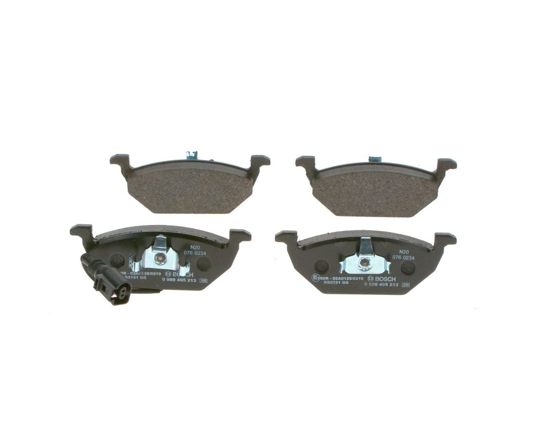 Гальмівні колодки дискові BOSCH 0986495213 - zapix