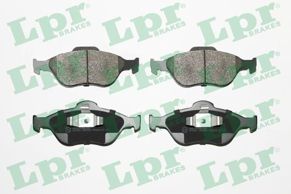 Гальмівні колодки дискові LPR 05P949 - zapix