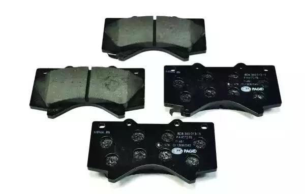 Гальмівні колодки дискові HELLA PAGID 8DB355013151 - zapix
