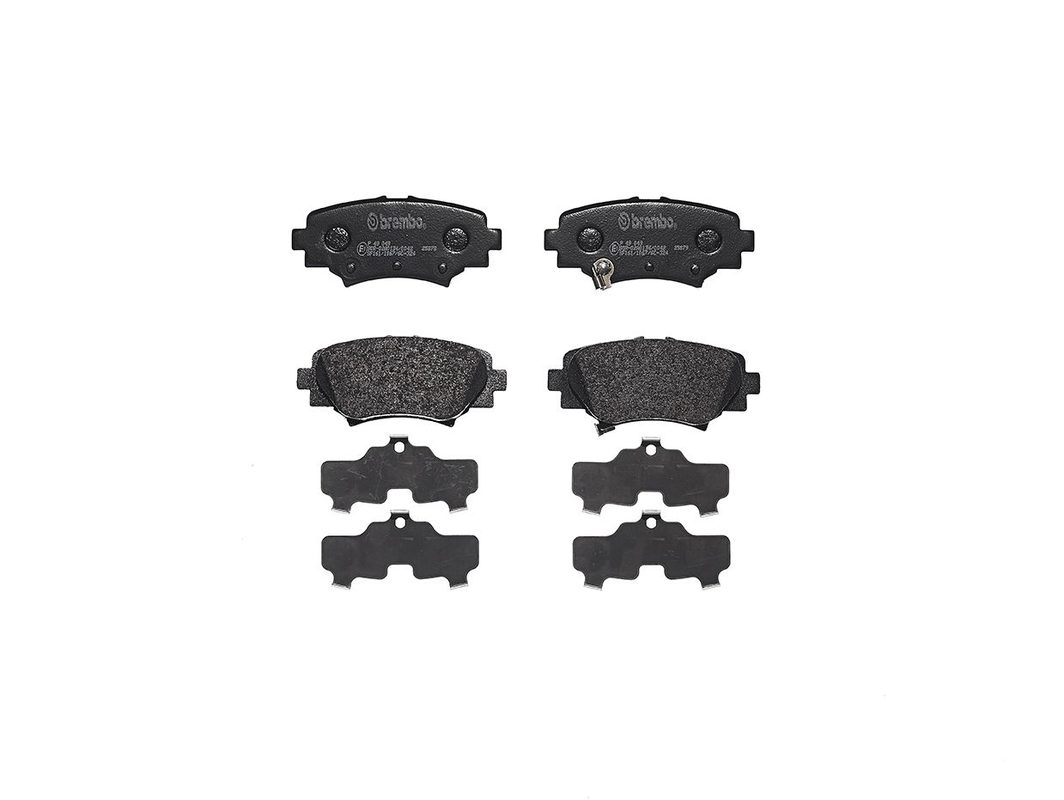 Гальмівні колодки дискові BREMBO P49049 - zapix