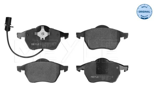 Гальмівні колодки дискові MEYLE 0252184919W - zapix