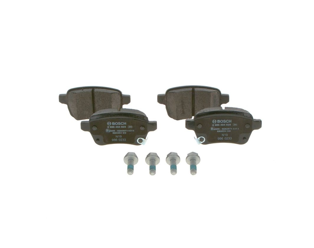 Гальмівні колодки дискові BOSCH 0986494825 - zapix