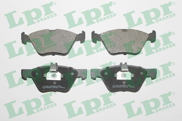 Гальмівні колодки дискові LPR 05P406 - zapix
