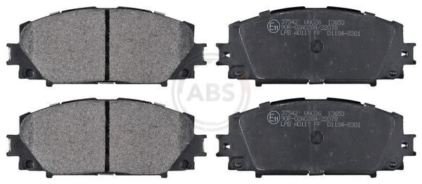 Гальмівні колодки дискові A.B.S. 37542 - zapix