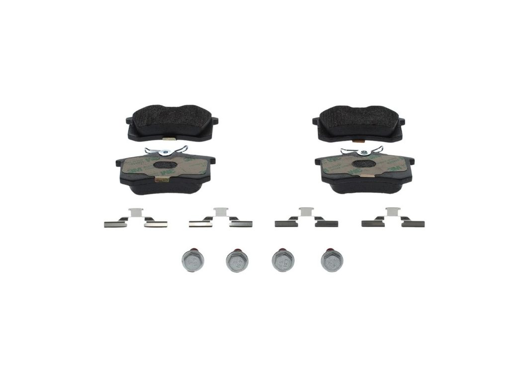 Гальмівні колодки дискові BOSCH 0986494596 - zapix