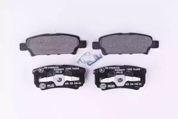 Гальмівні колодки дискові HELLA PAGID 8DB355010811 - zapix