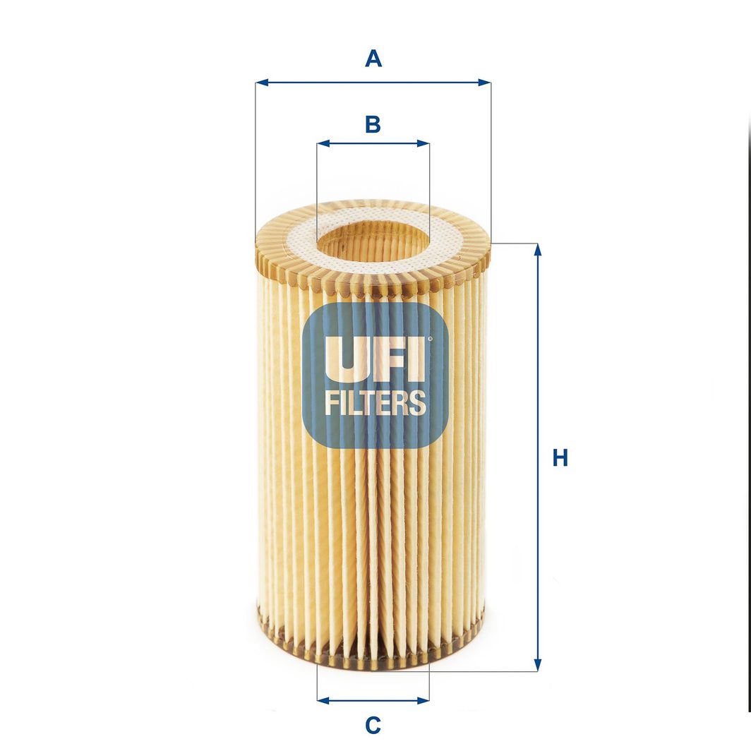 Оливний фільтр UFI 2500200 - zapix
