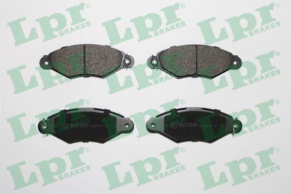 Гальмівні колодки дискові LPR 05P661 - zapix