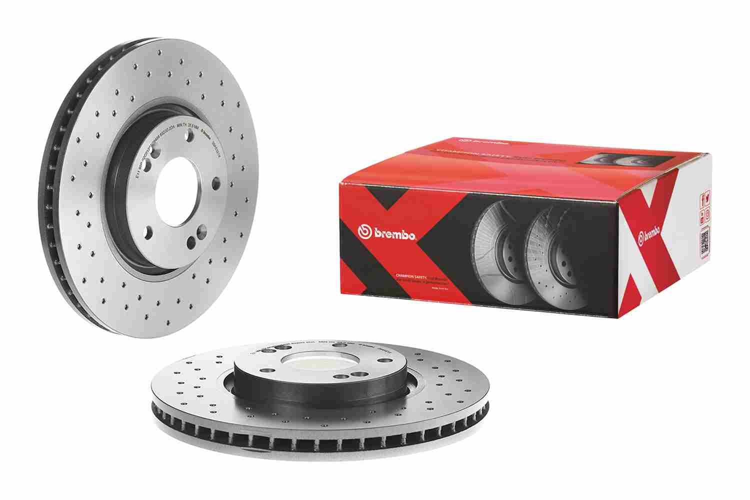 Гальмівний диск BREMBO 09A5321X - zapix