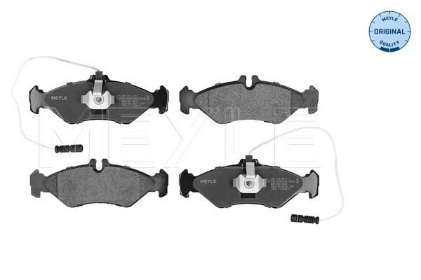 Гальмівні колодки дискові MEYLE 0252162117 - zapix