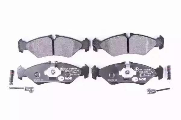 Гальмівні колодки дискові HELLA PAGID 8DB355014421 - zapix