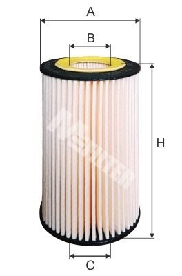 Оливний фільтр MFILTER TE4021 - zapix