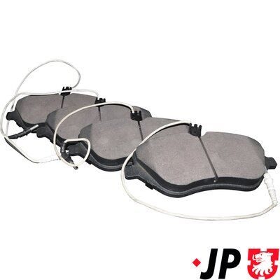 Гальмівні колодки дискові JP GROUP 4163601410 - zapix