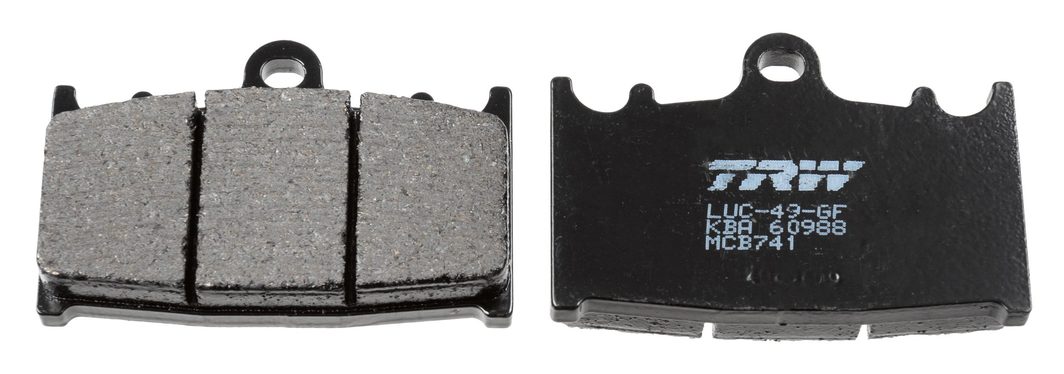 Гальмівні колодки дискові TRW MCB741 - zapix