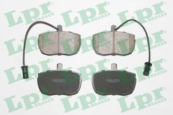 Гальмівні колодки дискові LPR 05P014 - zapix