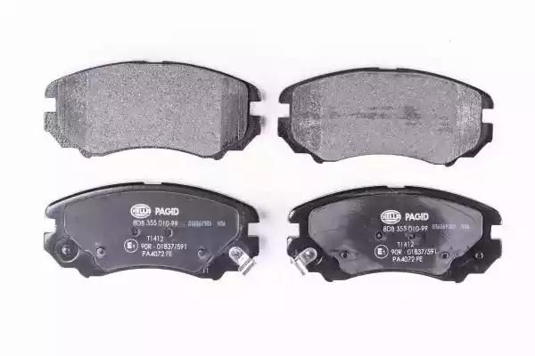 Гальмівні колодки дискові HELLA PAGID 8DB355010991 - zapix