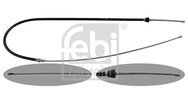 Трос ручного гальма FEBI BILSTEIN 48302 - zapix