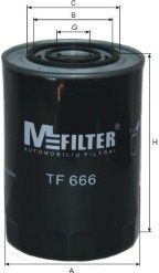 Оливний фільтр MFILTER TF666 - zapix