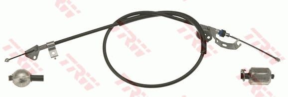 Трос ручного гальма TRW GCH419 - zapix