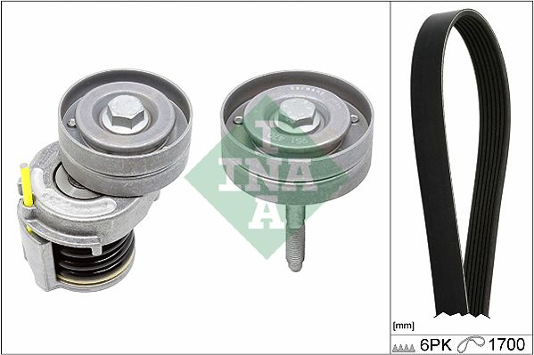 Комплект поліклинових ременів SCHAEFFLER INA 529034110 - zapix