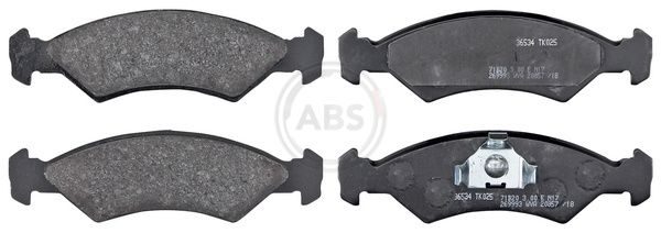 Гальмівні колодки дискові A.B.S. 36534 - zapix