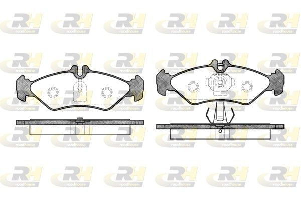 Гальмівні колодки дискові ROADHOUSE 257900 - zapix