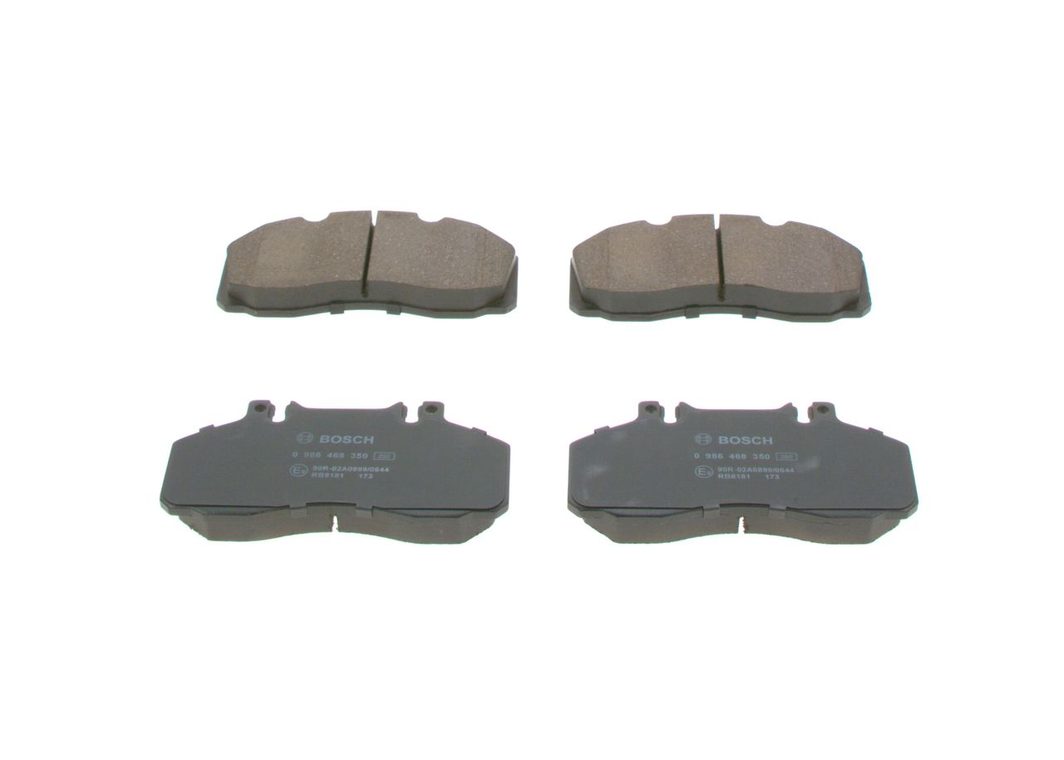 Гальмівні колодки дискові BOSCH 0986468350 - zapix