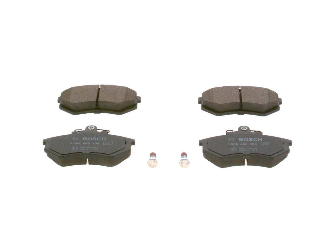 Гальмівні колодки дискові BOSCH 0986466700 - zapix
