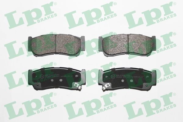 Гальмівні колодки дискові LPR 05P1417