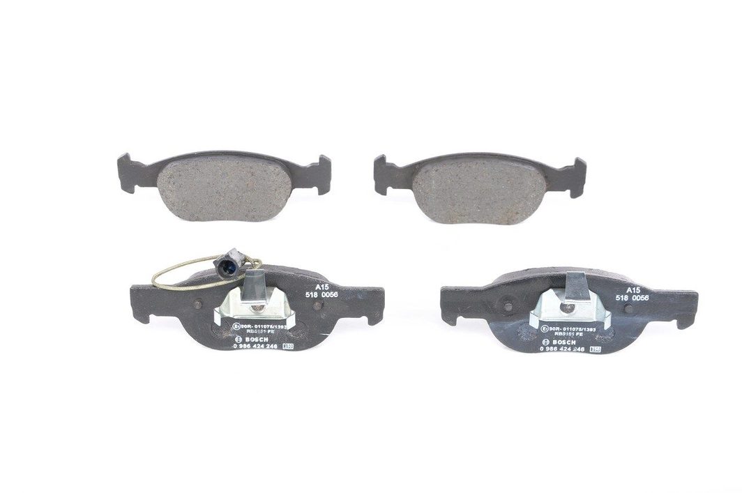 Гальмівні колодки дискові BOSCH 0986424246 - zapix