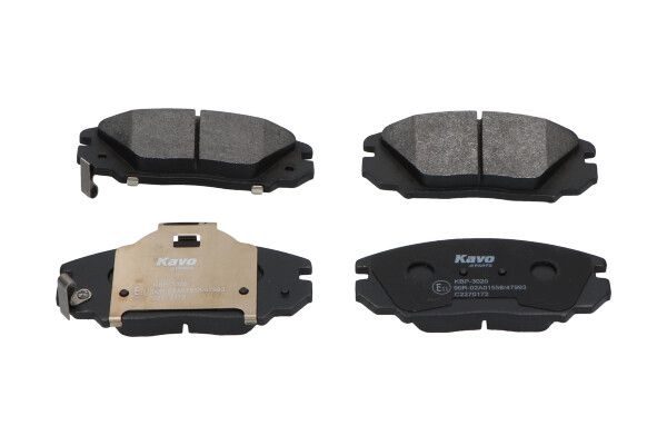 Гальмівні колодки дискові KAVO PARTS KBP3020 - zapix