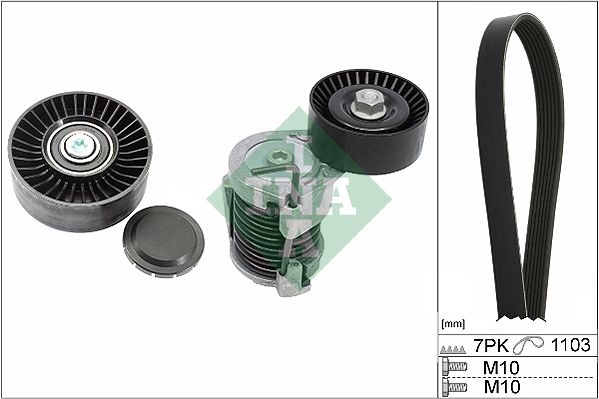 Комплект поліклинових ременів SCHAEFFLER INA 529004910 - zapix