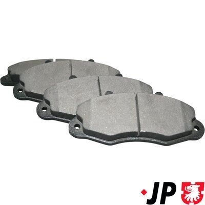 Гальмівні колодки дискові JP GROUP 1563600510 - zapix