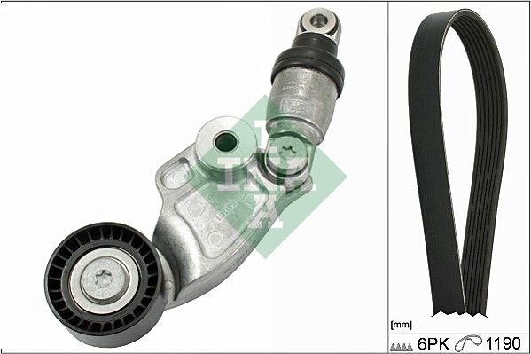 Комплект поліклинових ременів SCHAEFFLER INA 529011910 - zapix