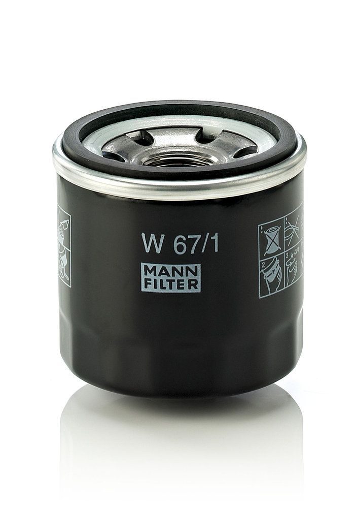 Оливний фільтр MANN-FILTER W671 - zapix