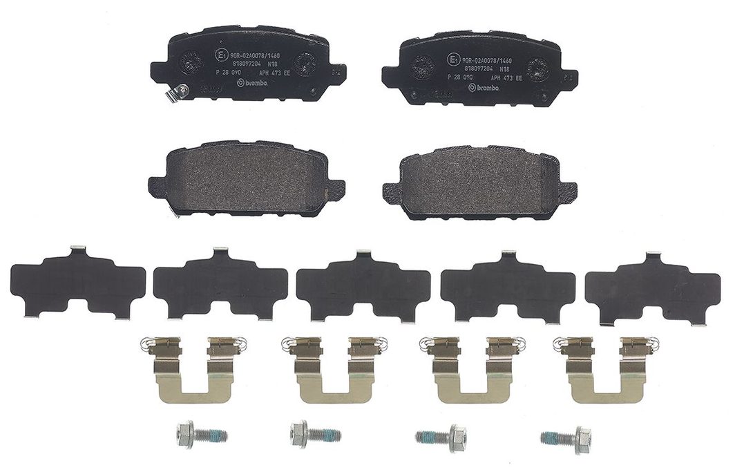Гальмівні колодки дискові BREMBO P28090 - zapix