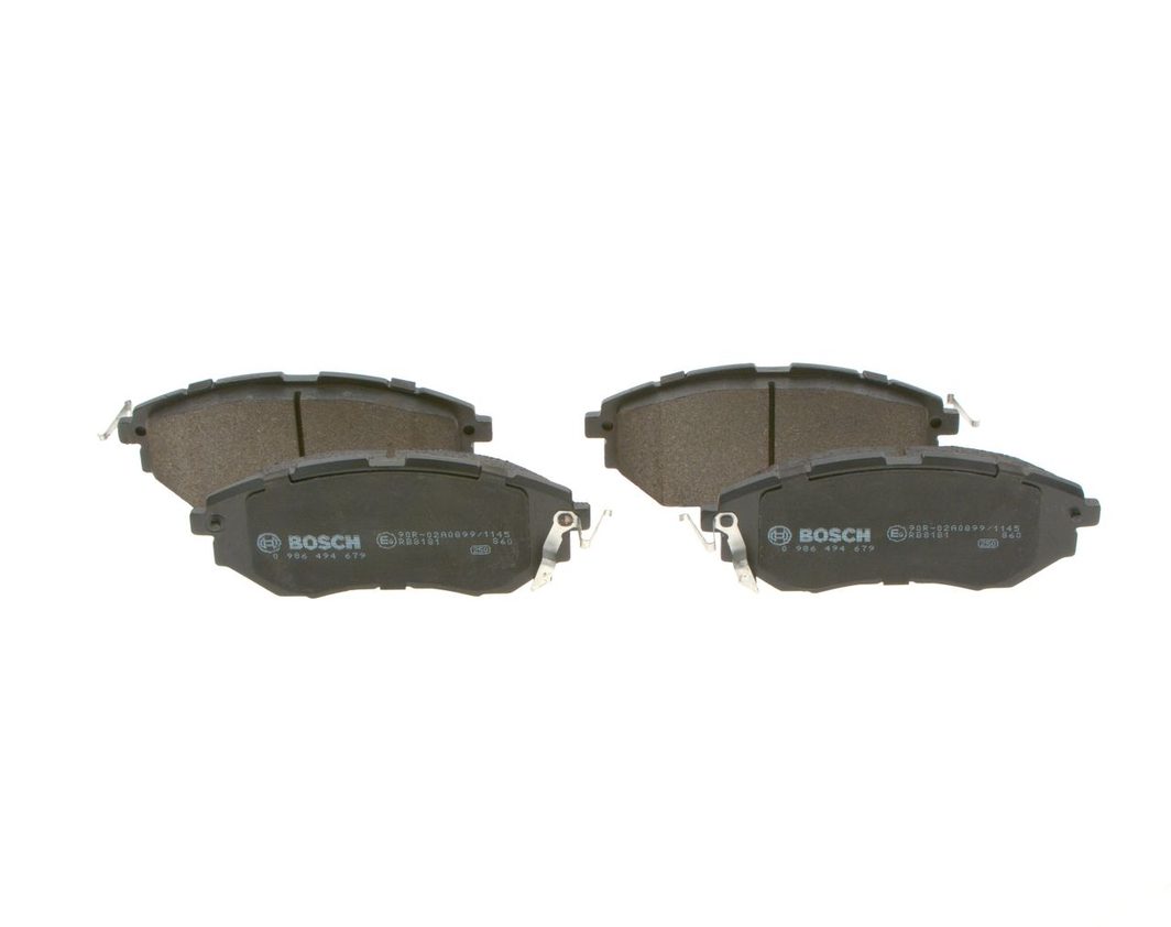 Гальмівні колодки дискові BOSCH 0986494679 - zapix