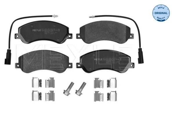 Гальмівні колодки дискові MEYLE 0252448419W - zapix
