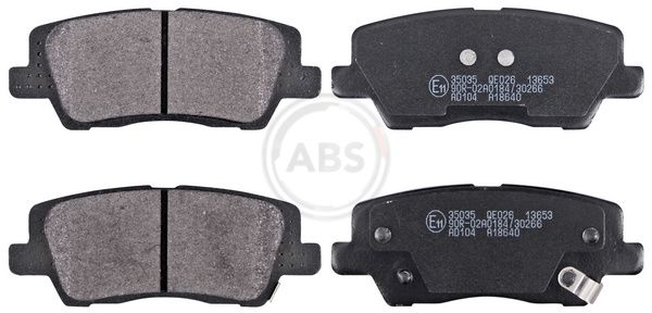 Гальмівні колодки дискові A.B.S. 35035 - zapix