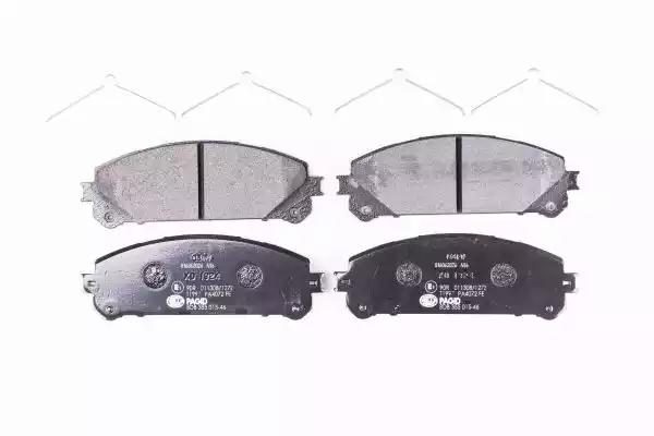 Гальмівні колодки дискові HELLA PAGID 8DB355015461 - zapix