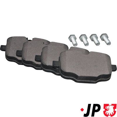 Гальмівні колодки дискові JP GROUP 1463701710 - zapix