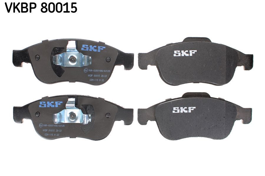 Гальмівні колодки дискові SKF VKBP80015 - zapix