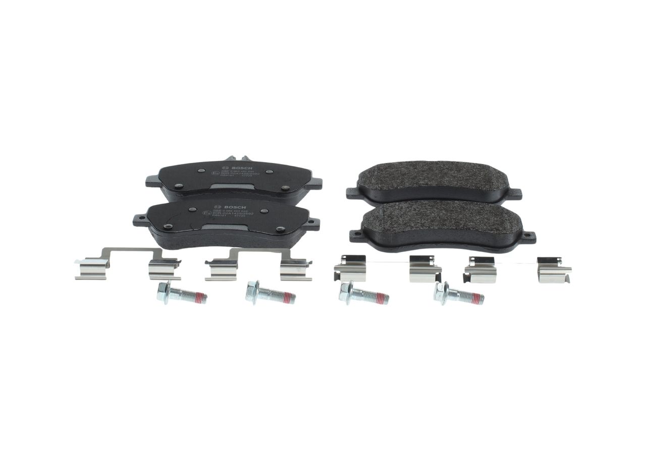 Гальмівні колодки дискові BOSCH 0986494648 - zapix