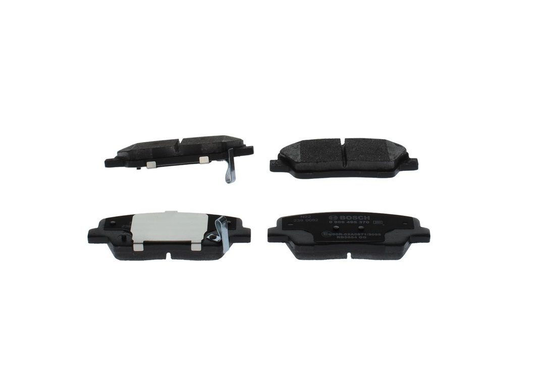 Гальмівні колодки дискові BOSCH 0986495370 - zapix