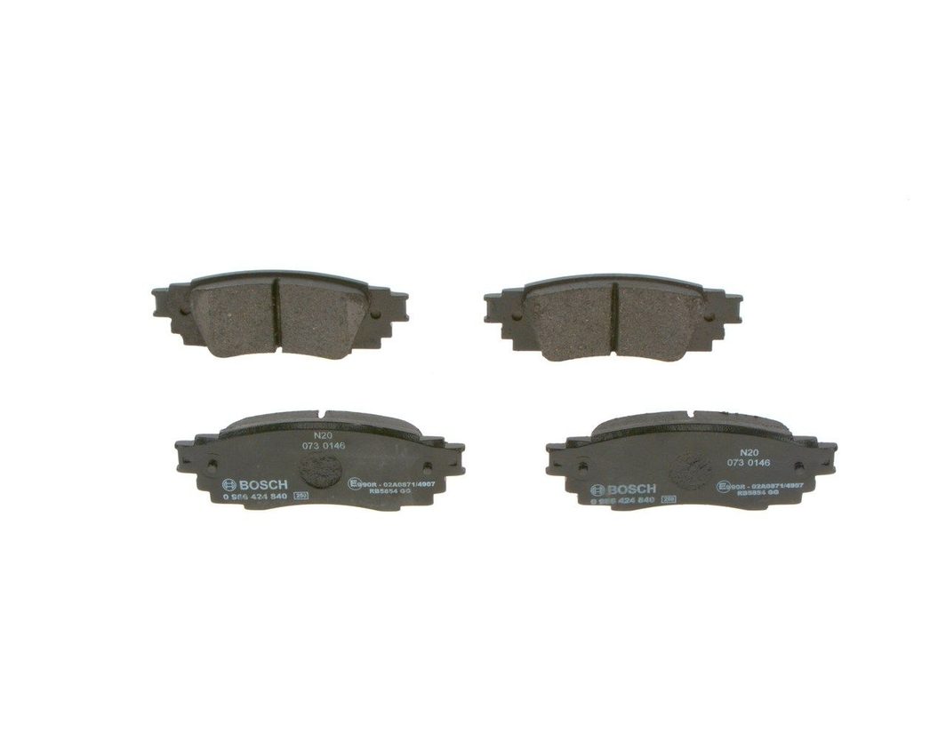 Гальмівні колодки дискові BOSCH 0986424840 - zapix