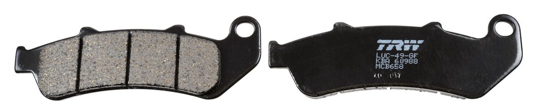 Гальмівні колодки дискові TRW MCB658 - zapix