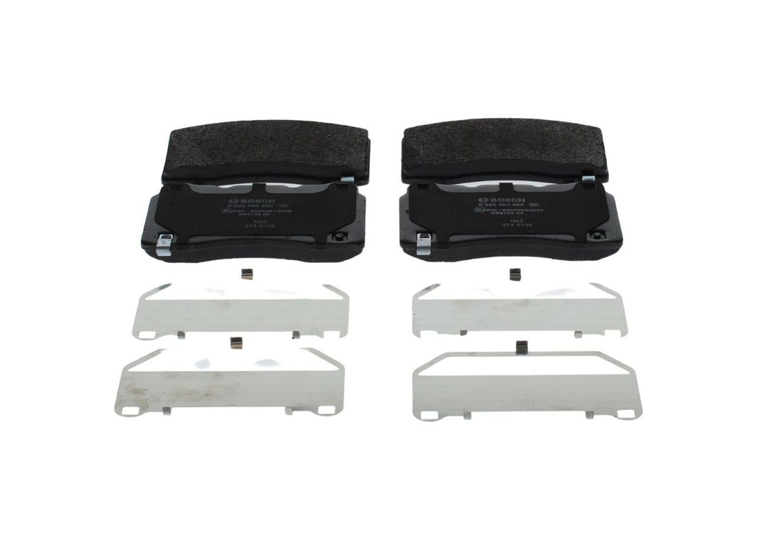 Гальмівні колодки дискові BOSCH 0986494880 - zapix