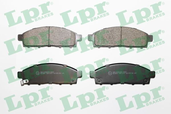 Гальмівні колодки дискові LPR 05P1319 - zapix