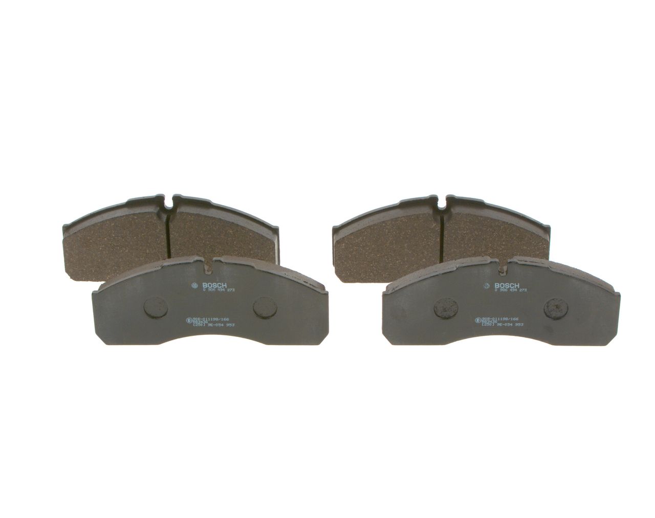 Гальмівні колодки дискові BOSCH 0986494273 - zapix